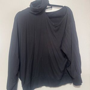 Express Black Cowl Neck Sweater